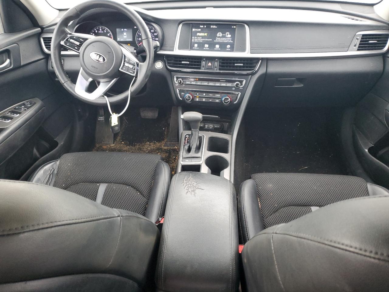 2019 KIA Optima VIN 5XXGT4L35KG361728 Copart auction photo, side damage thumbnail 8