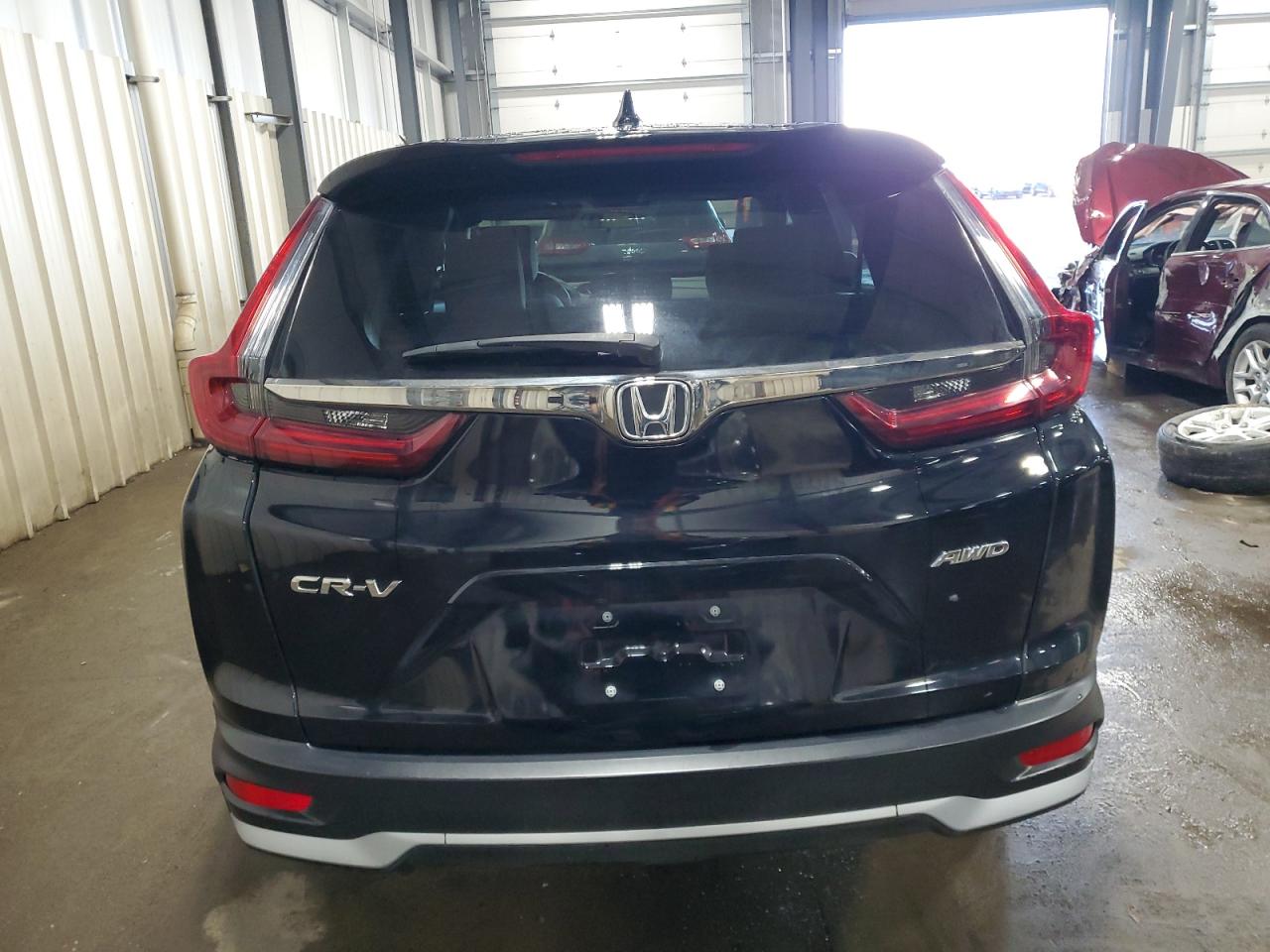 2020 Honda CR-V VIN 5J6RW2H59LL001386 Copart auction photo, side / rear end damage thumbnail 6