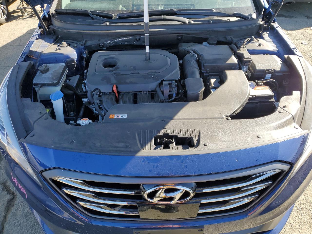 2017 Hyundai Sonata VIN 5NPE34AF5HH453553 Copart auction photo, rear end damage thumbnail 11