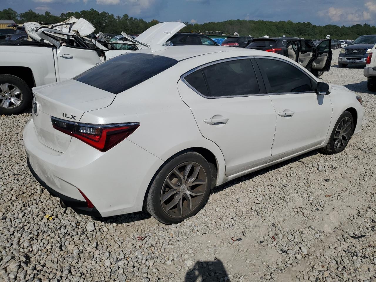 2020 Acura ILX VIN 19UDE2F72LA003887 Copart auction photo, water/flood damage thumbnail 3