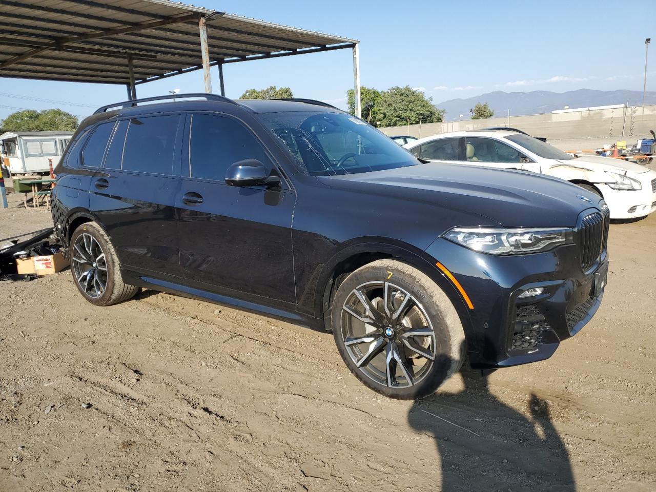 2020 BMW X7 VIN 5UXCW2C05L9C89543 Copart auction photo, rear end damage thumbnail 4