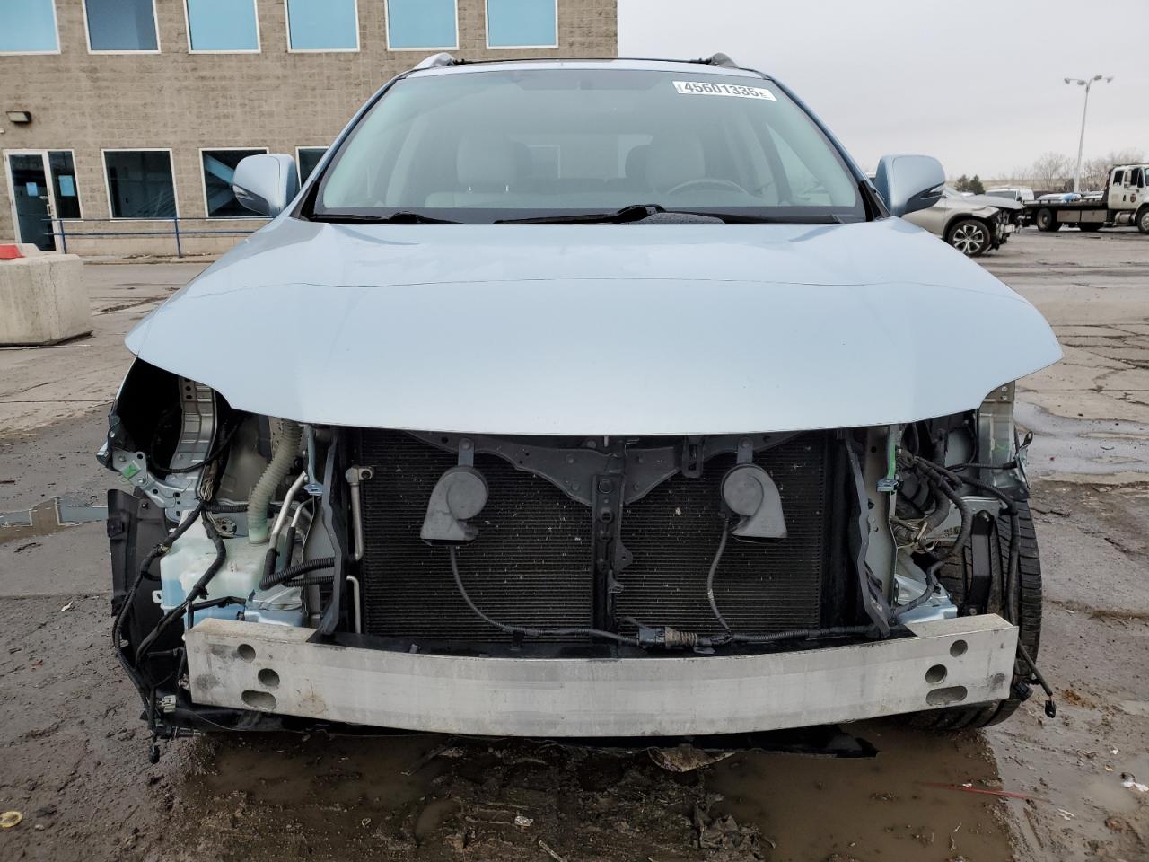 2012 Lexus RX VIN 2T2BK1BA1CC152146 Copart auction photo, front end damage thumbnail 5