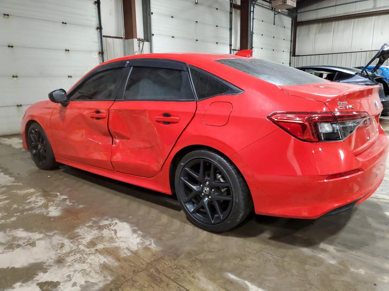 2024 Honda Civic VIN 2HGFE2F59RH511534 Copart auction photo, side damage thumbnail 2