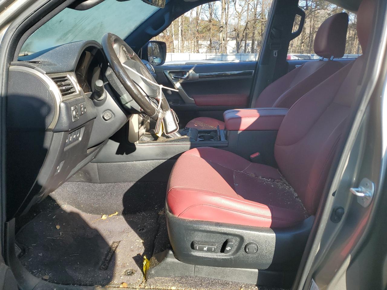 2021 Lexus GX VIN JTJAM7BX0M5292704 Copart auction photo, top/roof / water/flood damage thumbnail 7