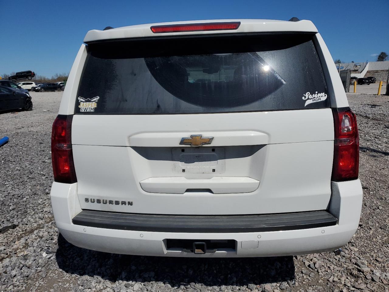 2019 Chevrolet Suburban VIN 1GNSKHKC6KR283700 Copart auction photo, side damage thumbnail 6