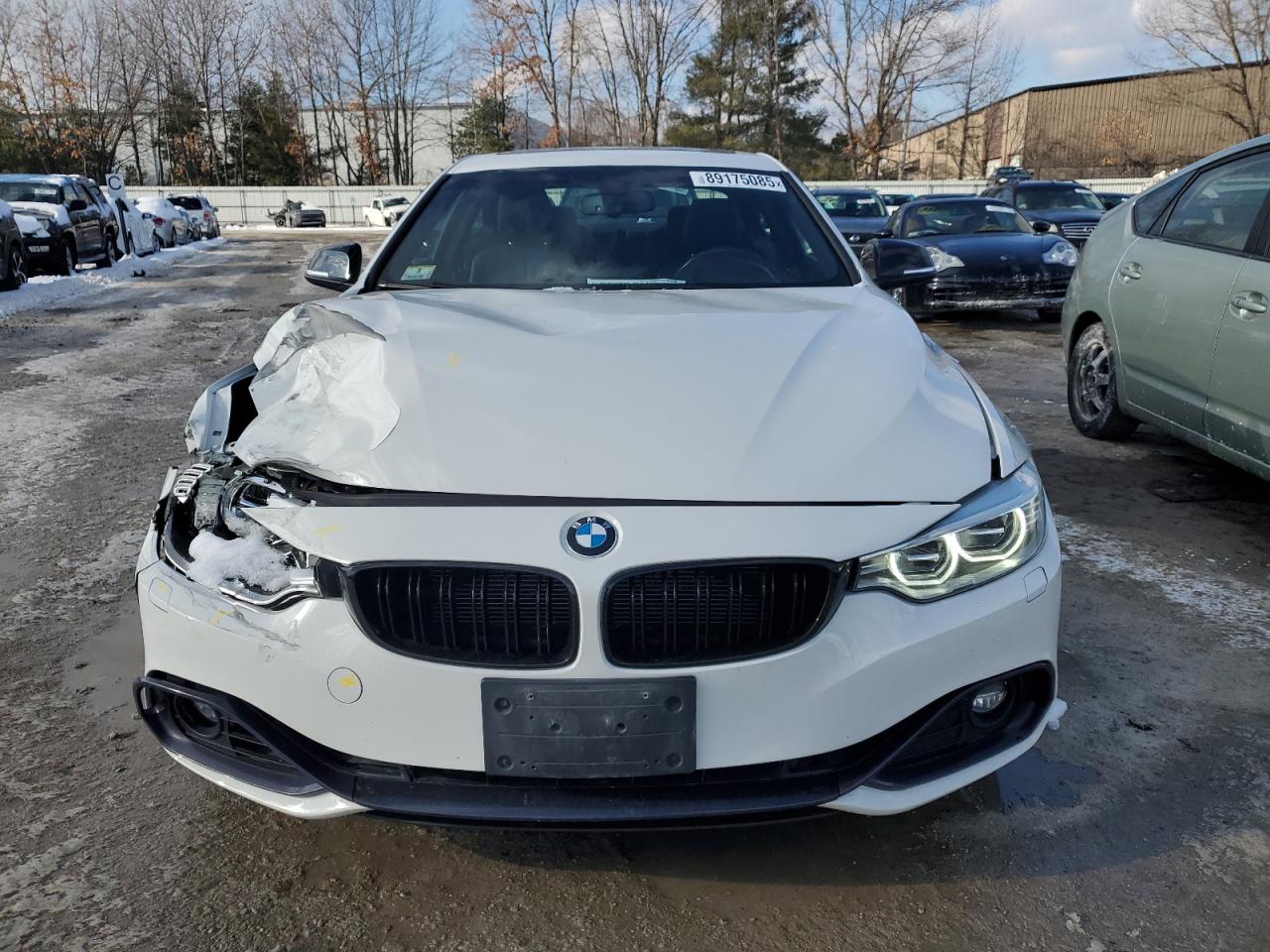 2014 BMW 4er VIN WBA3N9C52EF720802 Copart auction photo, front end damage thumbnail 5