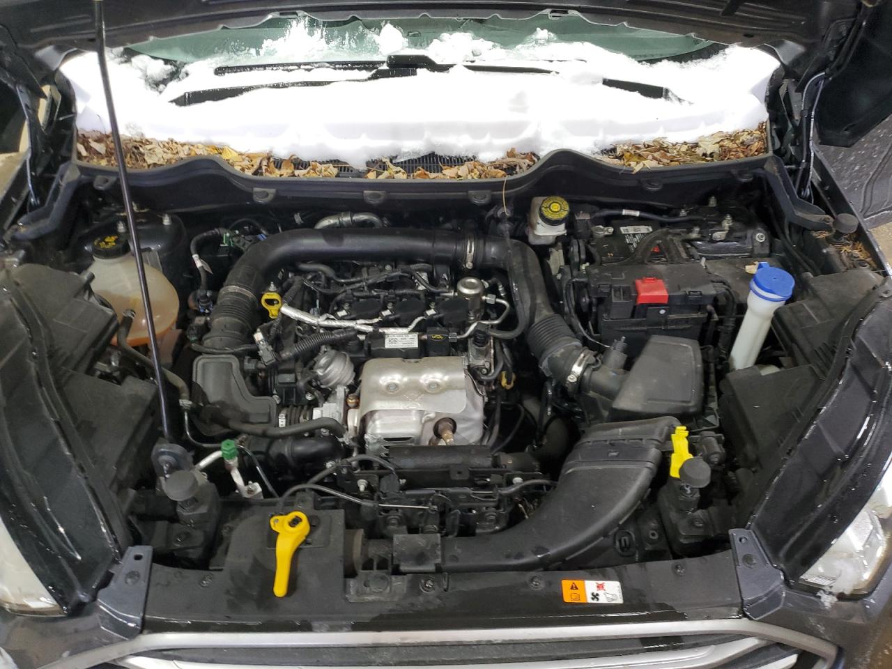 2019 Ford EcoSport VIN MAJ3S2GE6KC306101 Copart auction photo, front end damage thumbnail 12