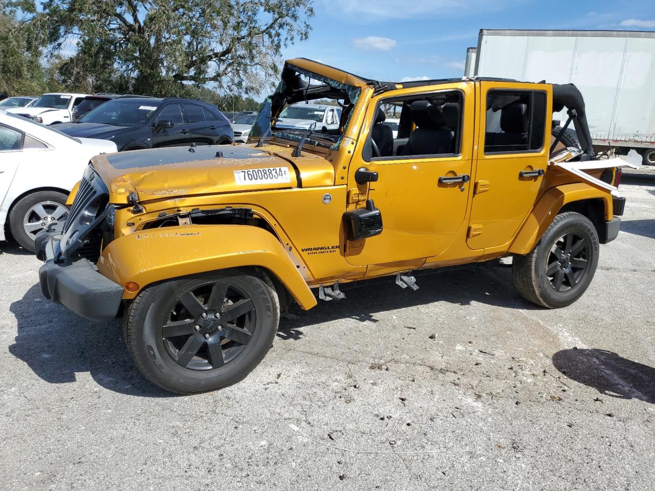 2014 Jeep Wrangler VIN 1C4HJWEG5EL327511