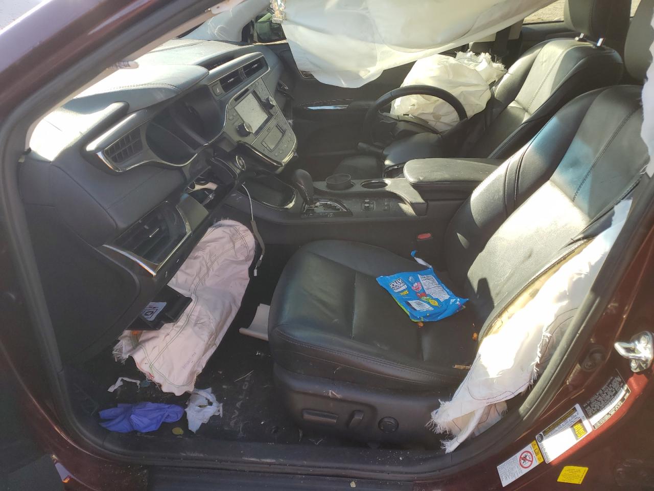 2016 Toyota Avalon VIN 4T1BK1EB4GU204284 Copart auction photo, all over damage thumbnail 7