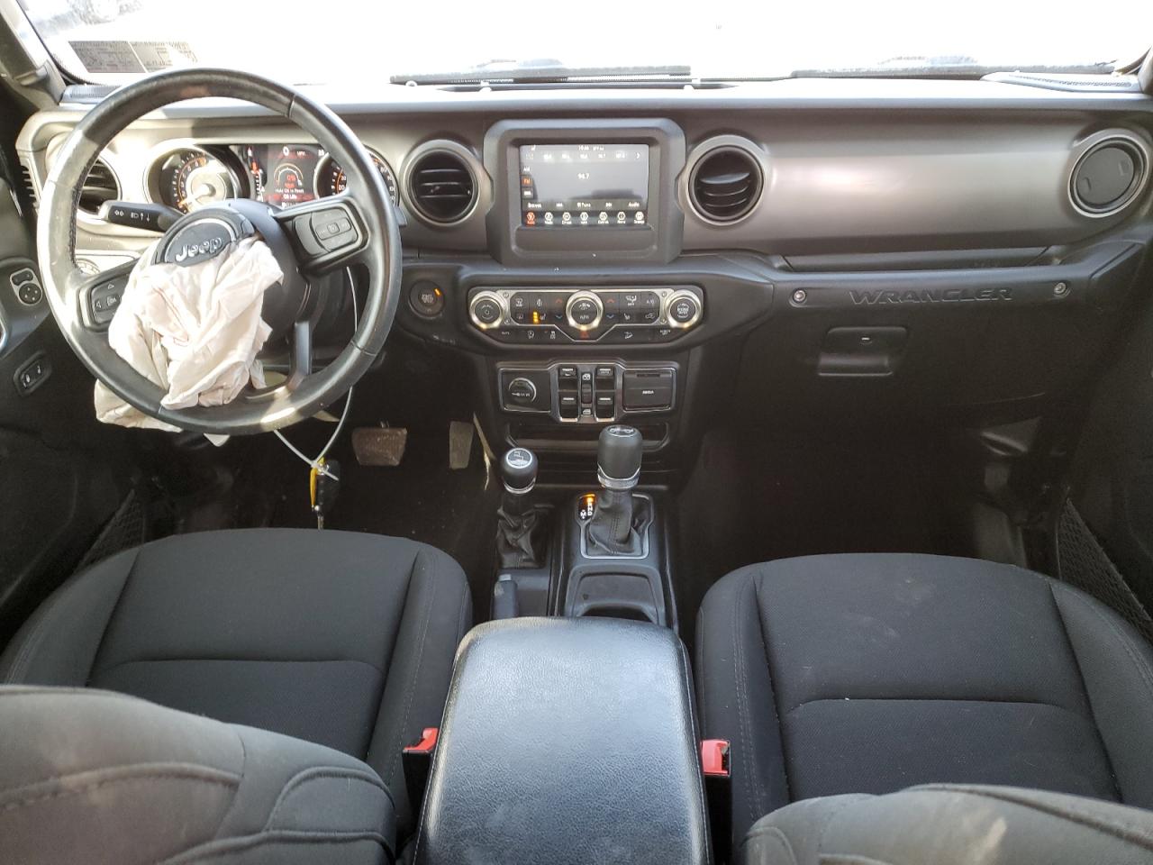 2019 Jeep Wrangler VIN 1C4HJXDG2KW566080 Copart auction photo, front end / rear end damage thumbnail 8