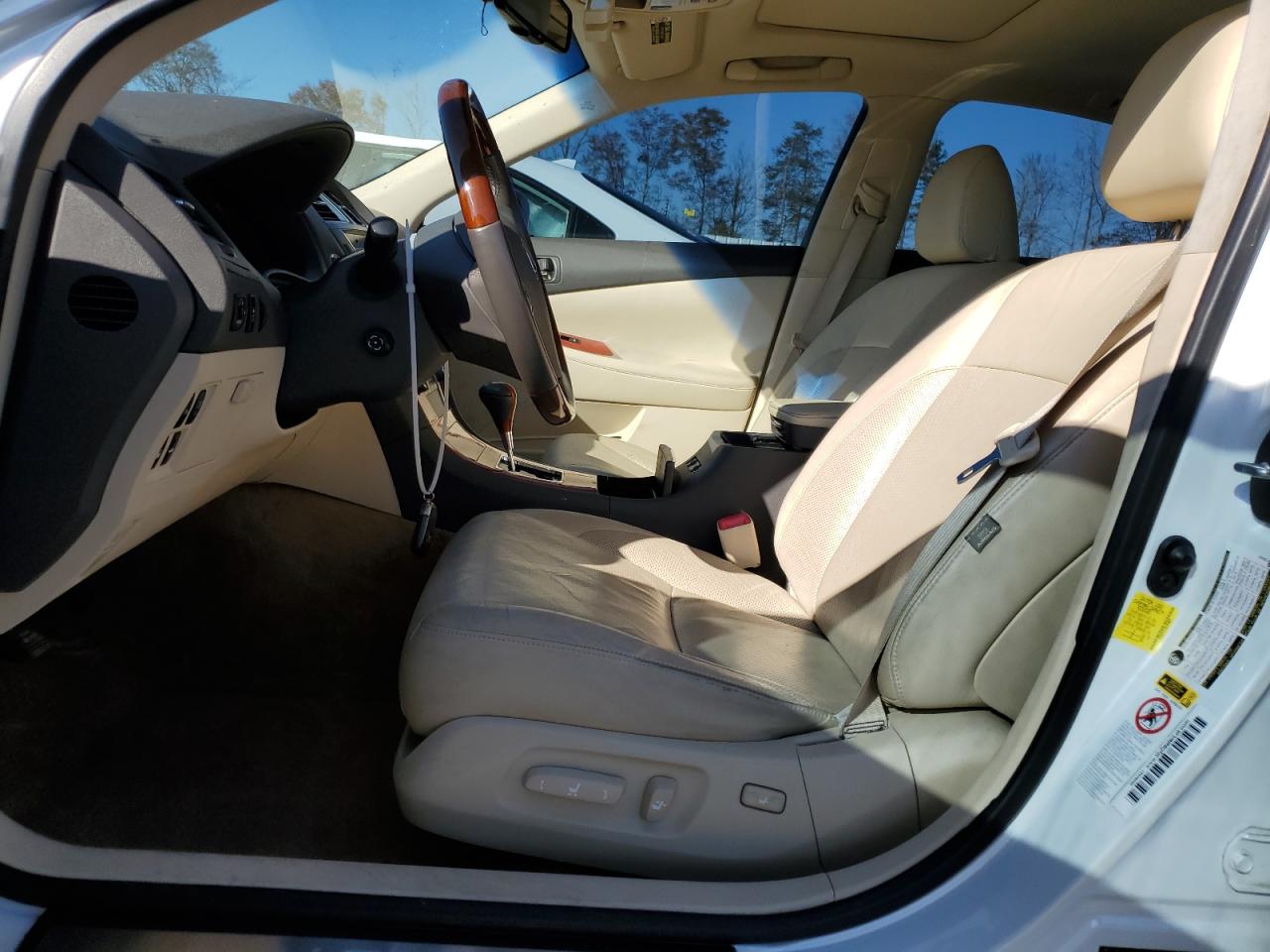 2011 Lexus ES VIN JTHBK1EG2B2454092 Copart auction photo, front end damage thumbnail 7