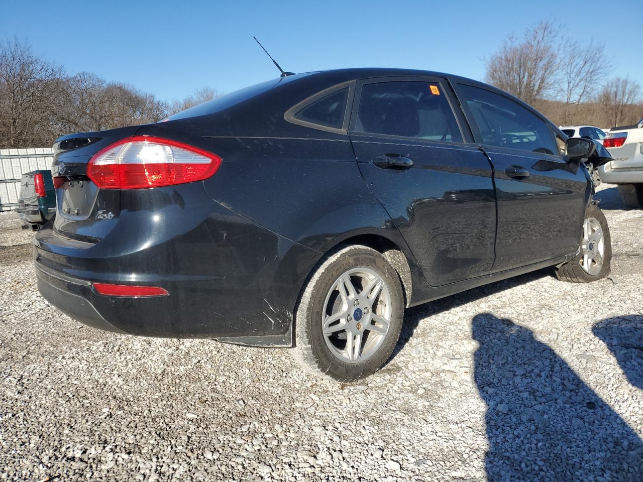 2018 Ford Fiesta VIN 3FADP4BJXJM104512 Copart auction photo, all over damage thumbnail 3