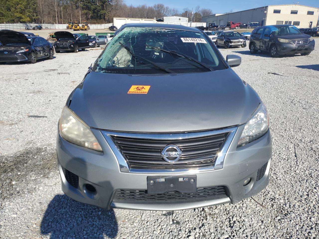 2013 Nissan Sentra VIN 3N1AB7AP5DL763405 Copart auction photo, all over damage thumbnail 5