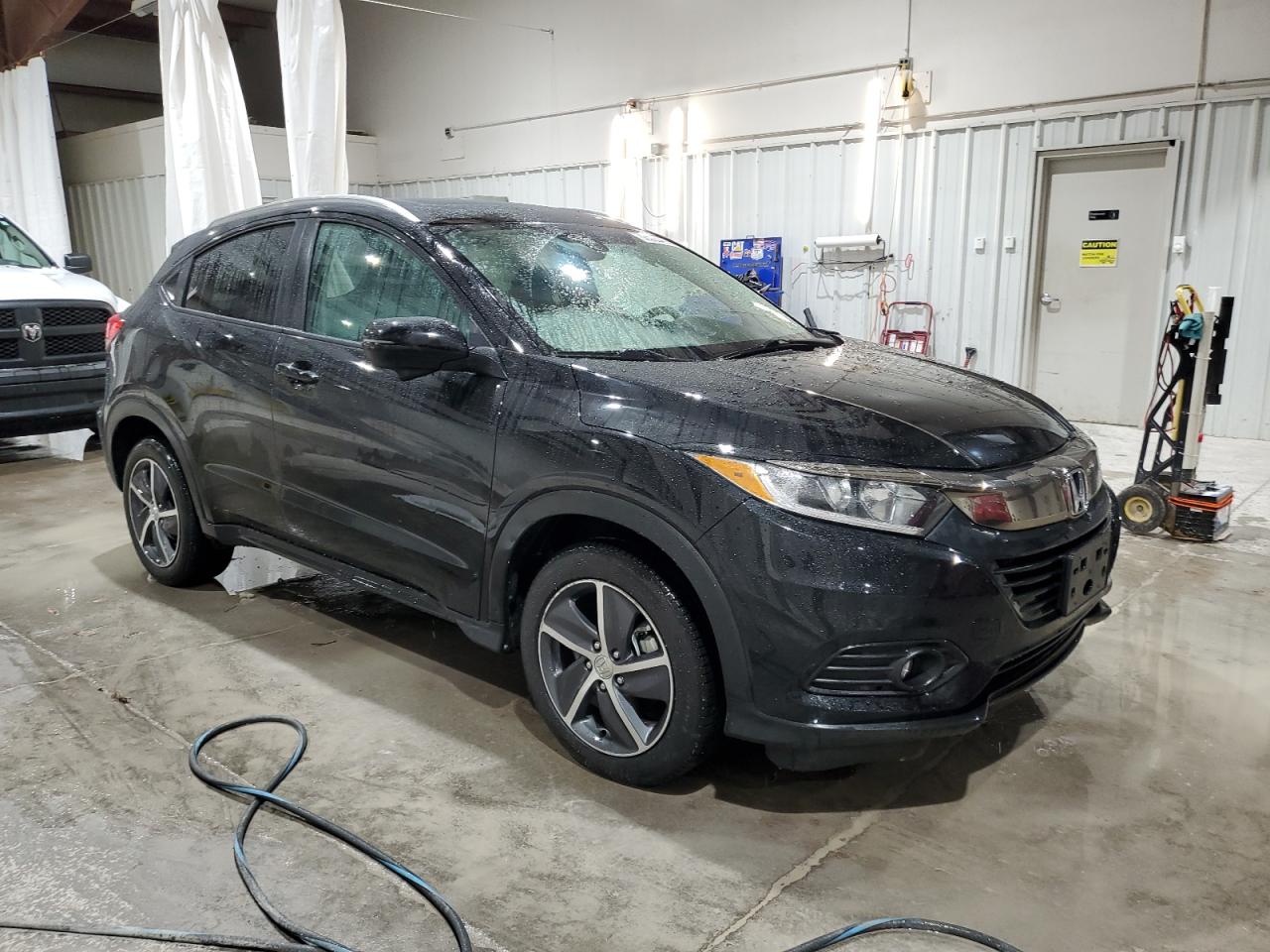 2022 Honda HR-V VIN 3CZRU6H56NM775576 Copart auction photo, side damage thumbnail 4