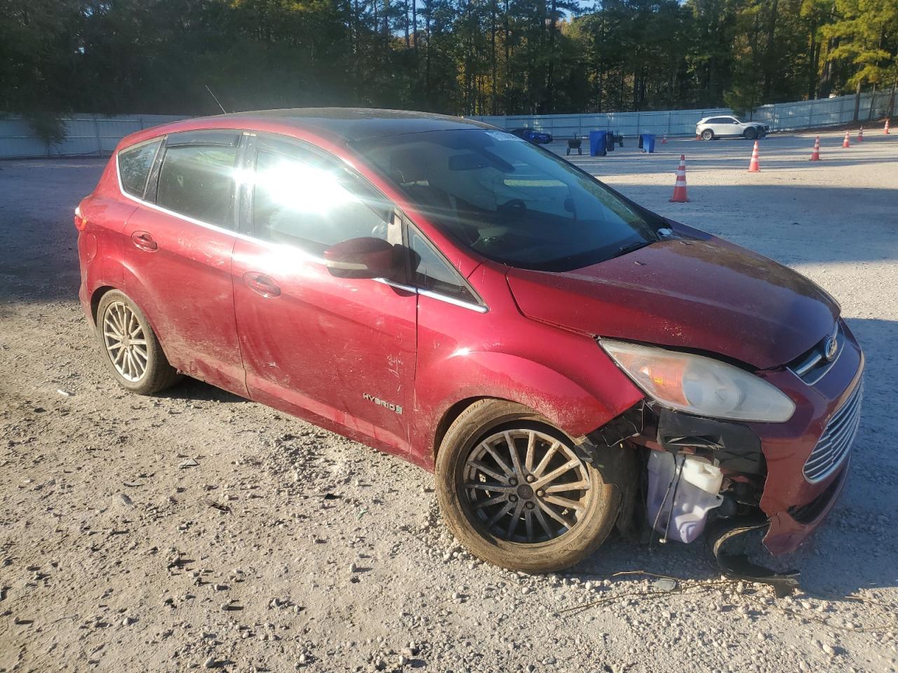 2013 Ford C-MAX VIN 1FADP5BU1DL526416 Copart auction photo, all over damage thumbnail 4