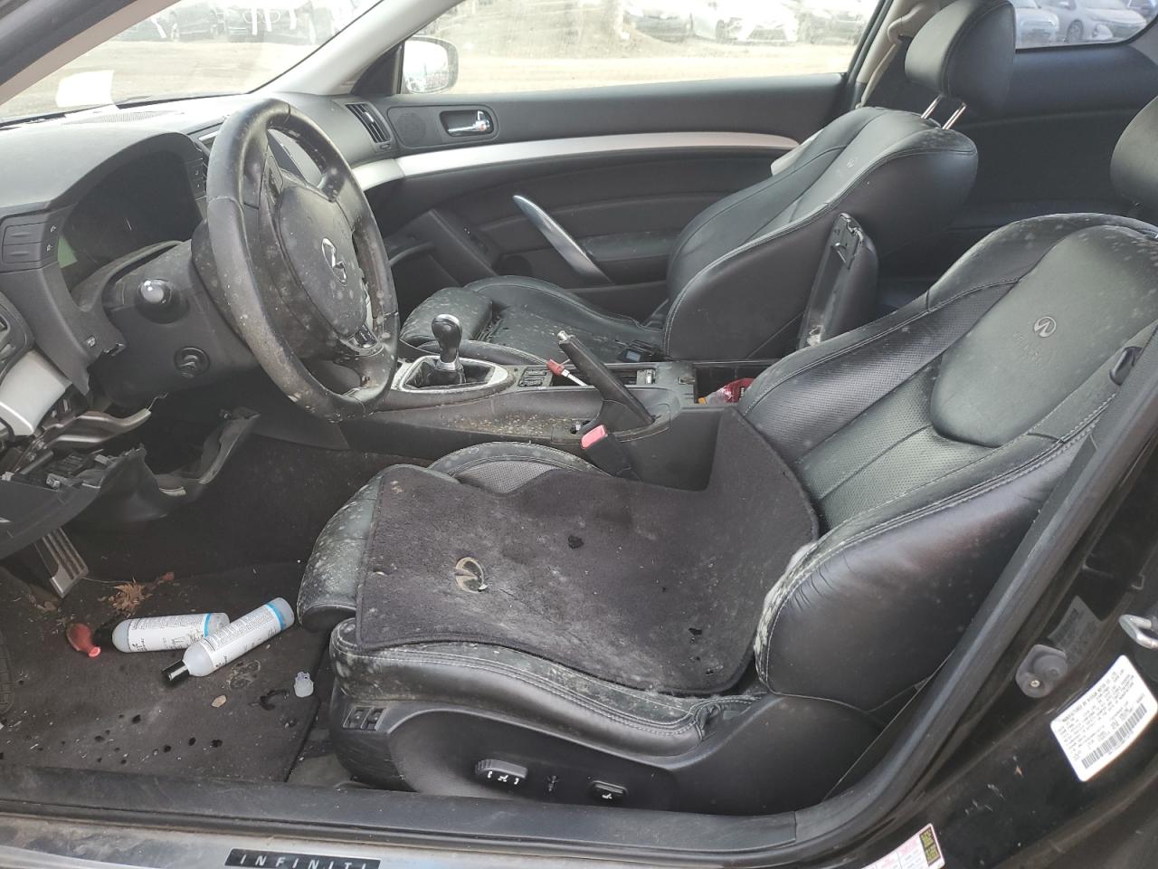 2008 Infiniti G VIN JNKCV64EX8M119779 Copart auction photo, vandalism damage thumbnail 7