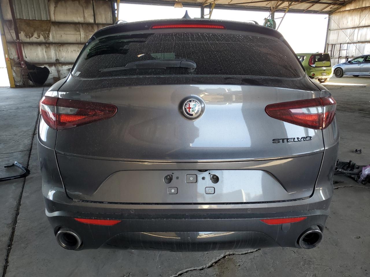2021 Alfa Romeo Stelvio VIN ZASPAJAN9M7D09255 Copart auction photo, front end damage thumbnail 6