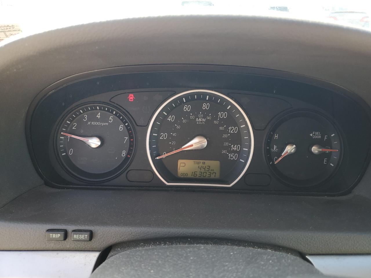 2006 Hyundai Sonata VIN KMHET46C56A112362 Copart auction photo, front end / side damage thumbnail 9