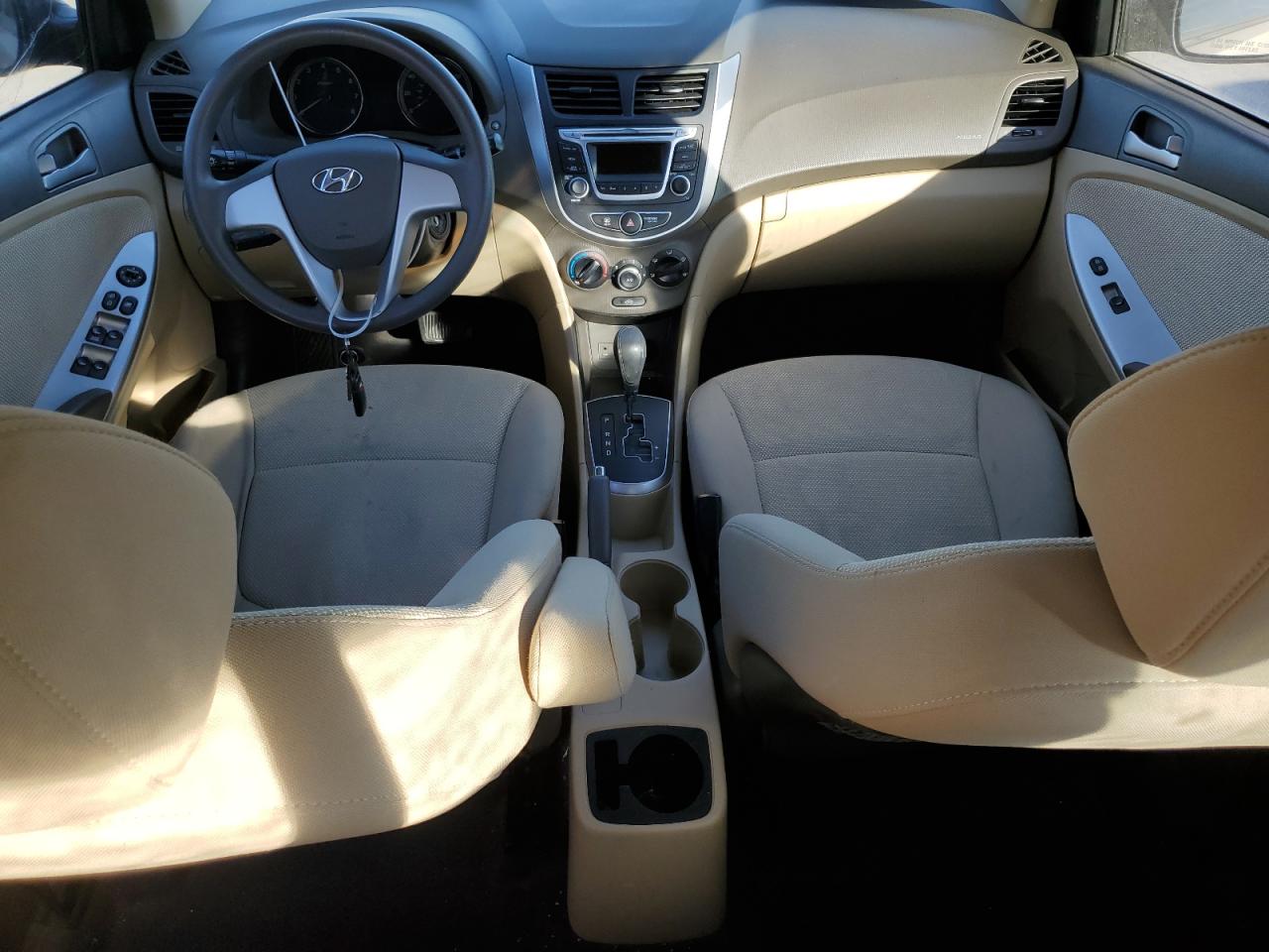 2014 Hyundai Accent VIN KMHCT4AEXEU737630 Copart auction photo, minor dent/scratches damage thumbnail 8