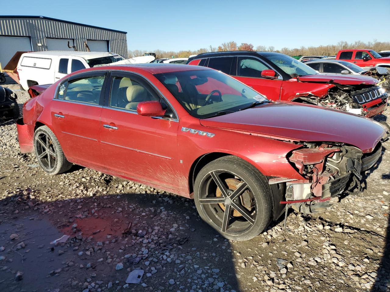 2006 Buick Lucerne VIN 1G4HR57Y06U160345 Copart auction photo, front end / rear end damage thumbnail 4
