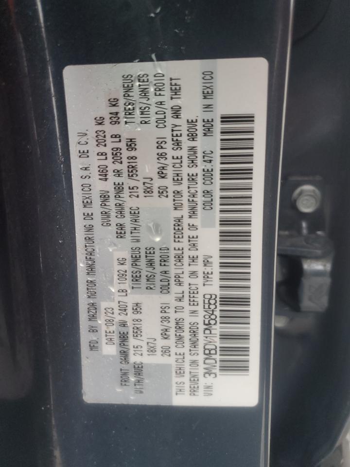 2023 Mazda CX-30 VIN 3MVDMBDY1PM584559 Copart auction photo, front end damage thumbnail 13