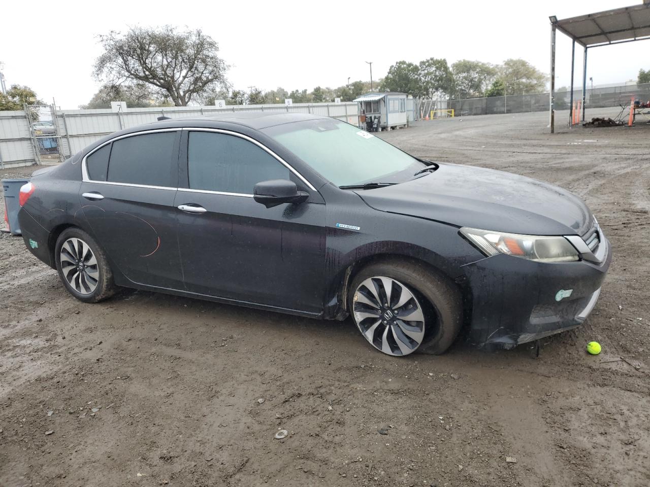 2014 Honda Accord VIN 1HGCR6F58EA009377 Copart auction photo, front end damage thumbnail 4