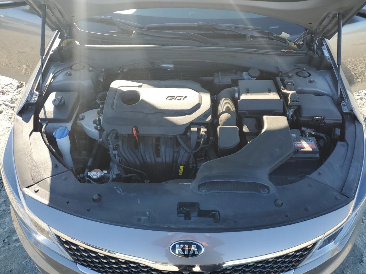 2017 KIA Optima VIN 5XXGU4L36HG168882 Copart auction photo, rear end damage thumbnail 11
