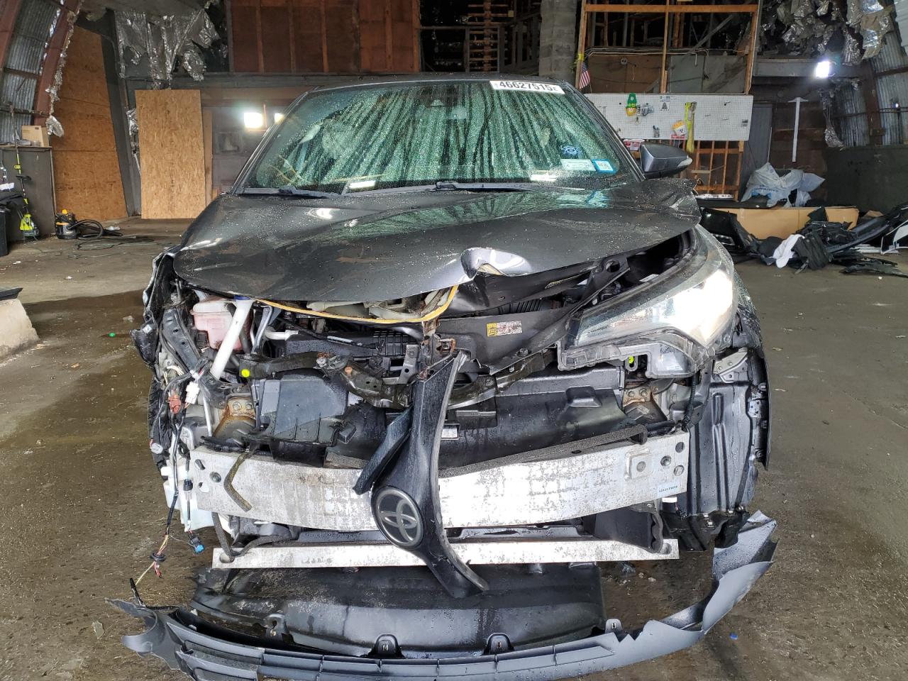 2018 Toyota C-HR VIN NMTKHMBX6JR008622 Copart auction photo, rollover damage thumbnail 5