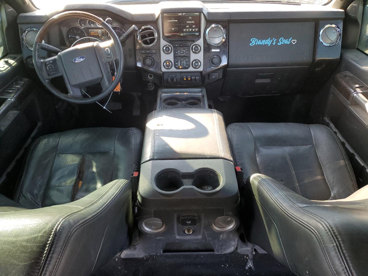 2014 Ford F350 VIN 1FT8W3BT2EEB83552 Copart auction photo, front end damage thumbnail 8