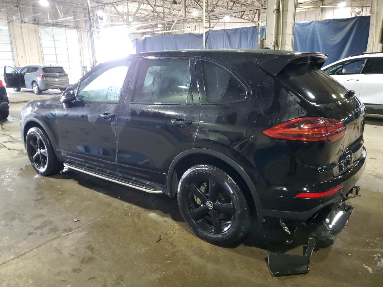 2016 Porsche Cayenne VIN WP1AB2A27GLA93956 Copart auction photo, rear end / front end damage thumbnail 2