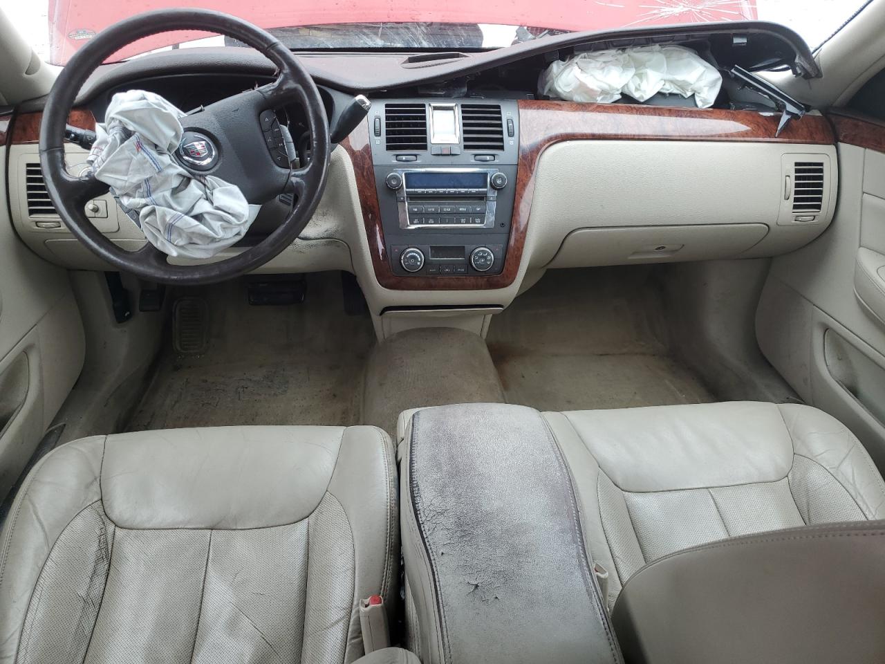 2007 Cadillac DTS VIN 1G6KD57Y67U133406 Copart auction photo, front end damage thumbnail 8