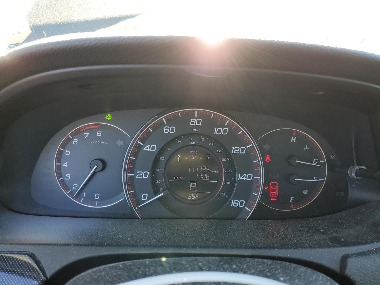 2015 Honda Accord VIN 1HGCR2F56FA223455 Copart auction photo, rear end / minor dent/scratches damage thumbnail 9