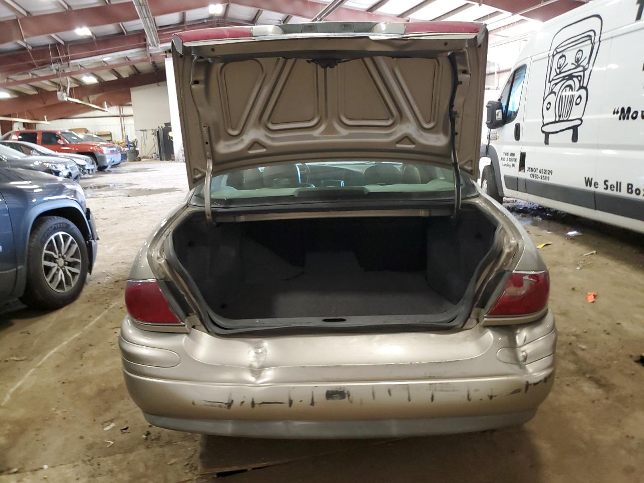 2002 Buick LeSabre VIN 1G4HR54K42U219665 Copart auction photo, rear end / side damage thumbnail 6