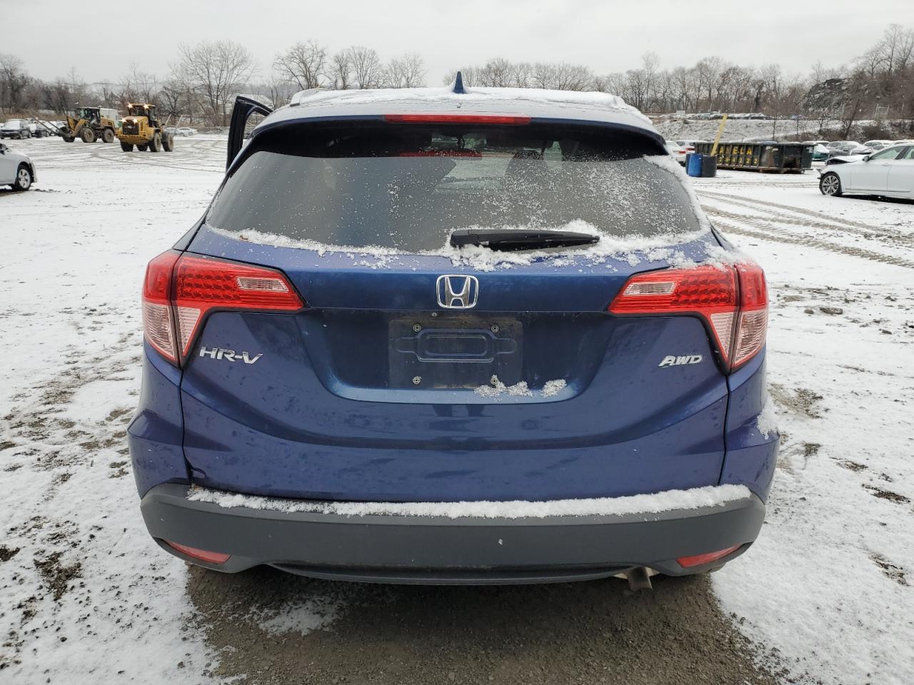 2017 Honda HR-V VIN 3CZRU6H74HM701692 Copart auction photo, all over / front end damage thumbnail 6