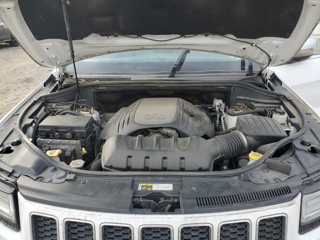 2014 Jeep Grand Cherokee VIN 1C4RJFCT4EC214380 Copart auction photo, rear end damage thumbnail 14