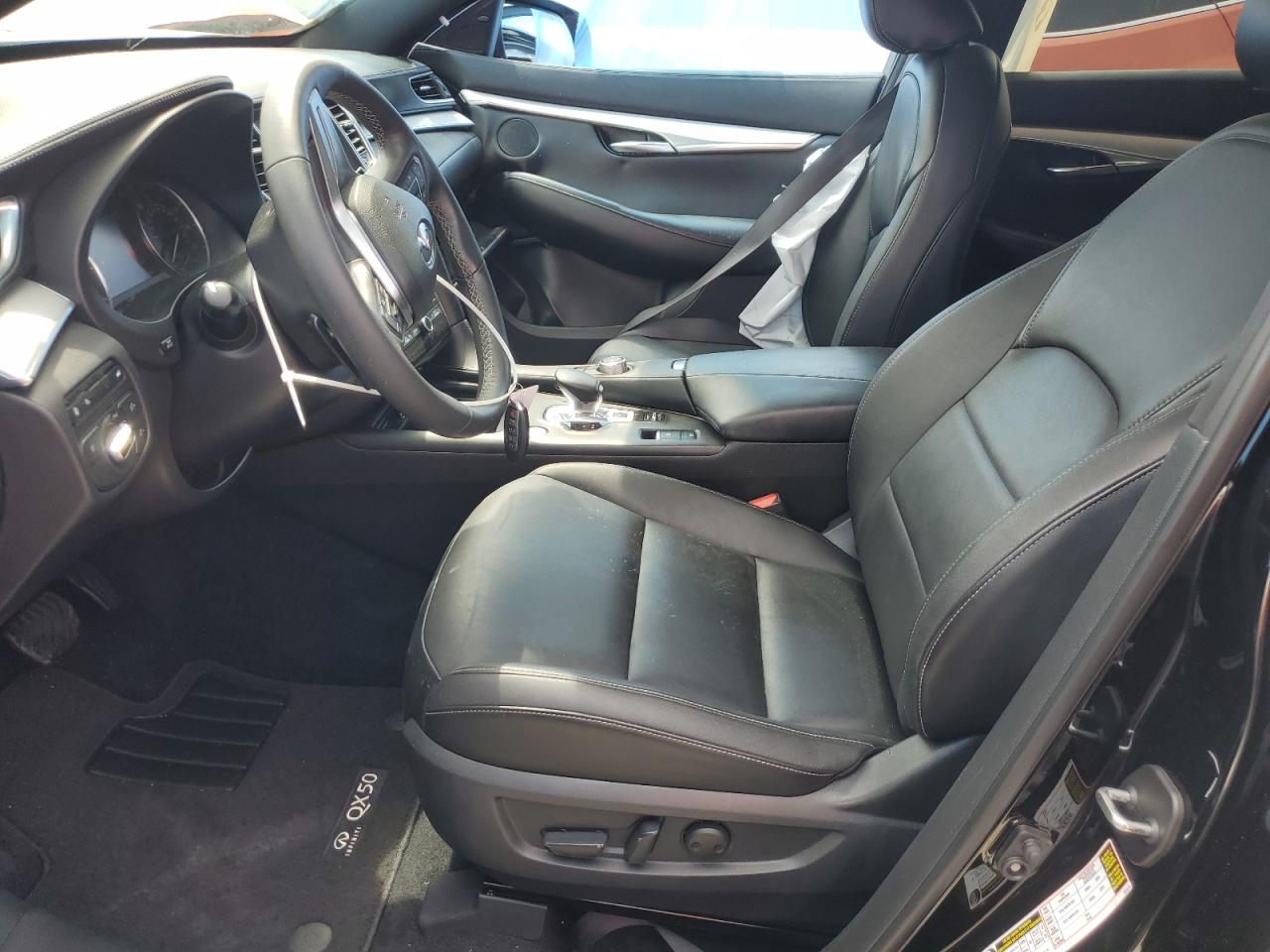 2020 Infiniti QX50 VIN 3PCAJ5M32LF108032 Copart auction photo, side / front end damage thumbnail 7