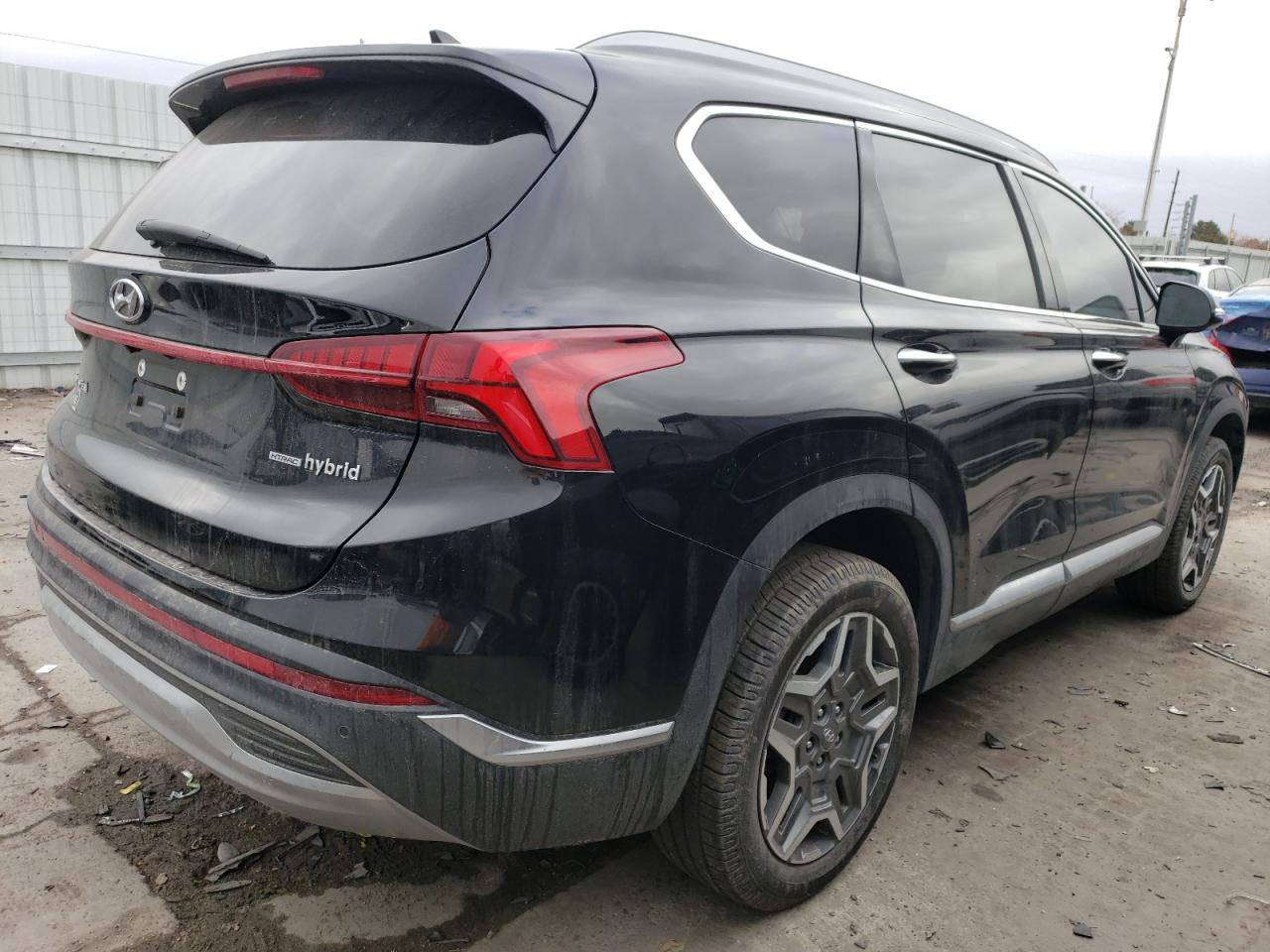 2021 Hyundai Santa Fe VIN KM8S3DA14MU011981 Copart auction photo, front end / hail damage thumbnail 3