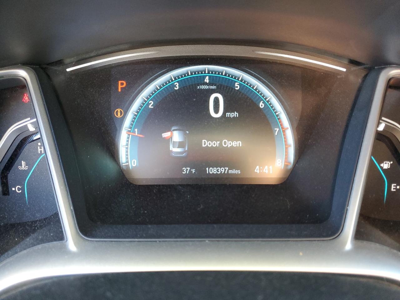 2016 Honda Civic VIN 19XFC2F78GE055508 Copart auction photo, rear end damage thumbnail 9