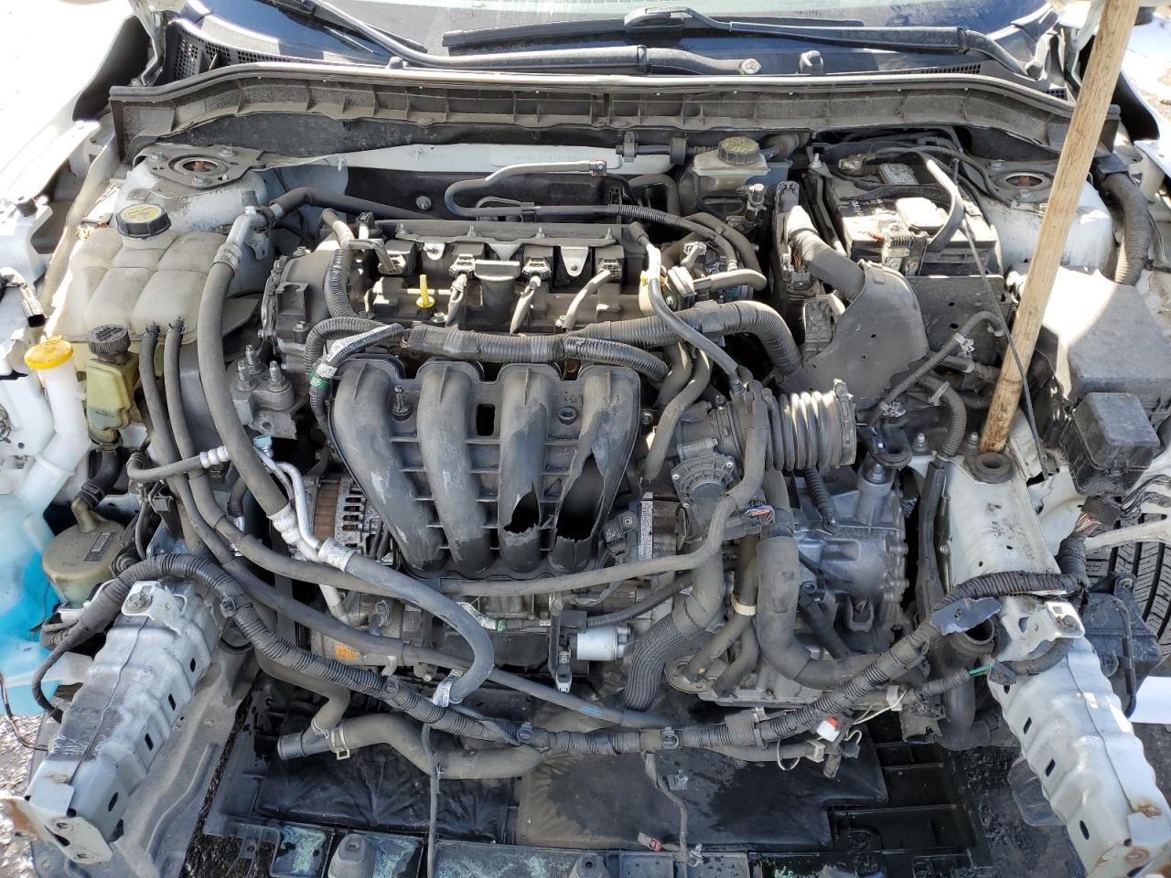 2012 Mazda 3 VIN JM1BL1L71C1595566 Copart auction photo, front end damage thumbnail 12