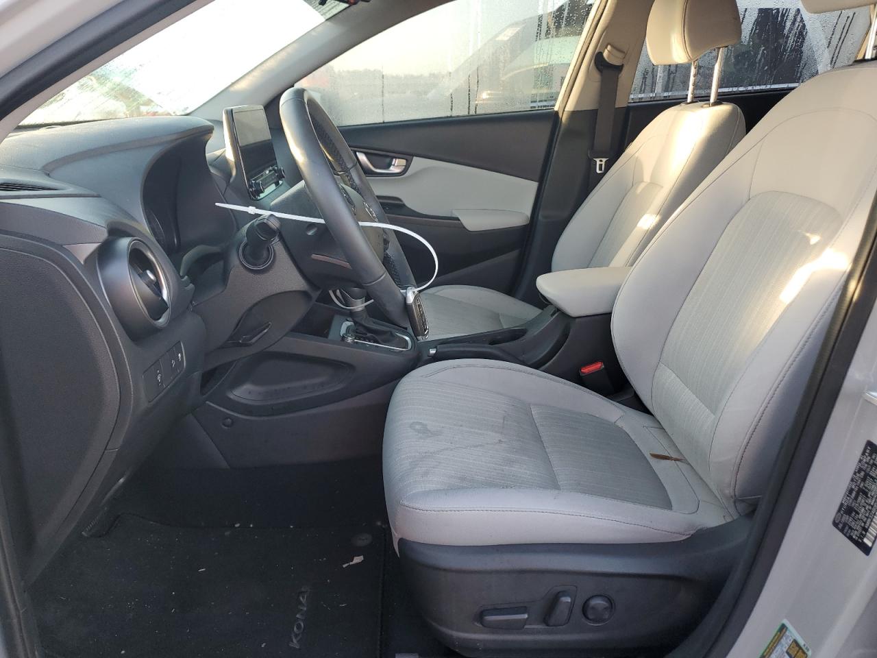 2023 Hyundai Kona VIN KM8K32AB0PU061679 Copart auction photo, water/flood damage thumbnail 7