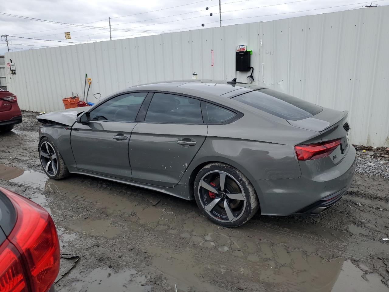 2023 Audi A5 VIN WAUFACF50PA068392 Copart auction photo, front end / mechanical damage thumbnail 2
