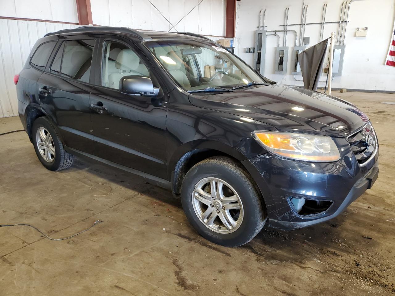 2010 Hyundai Santa Fe VIN 5NMSGDAB7AH382332 Copart auction photo, front end damage thumbnail 4