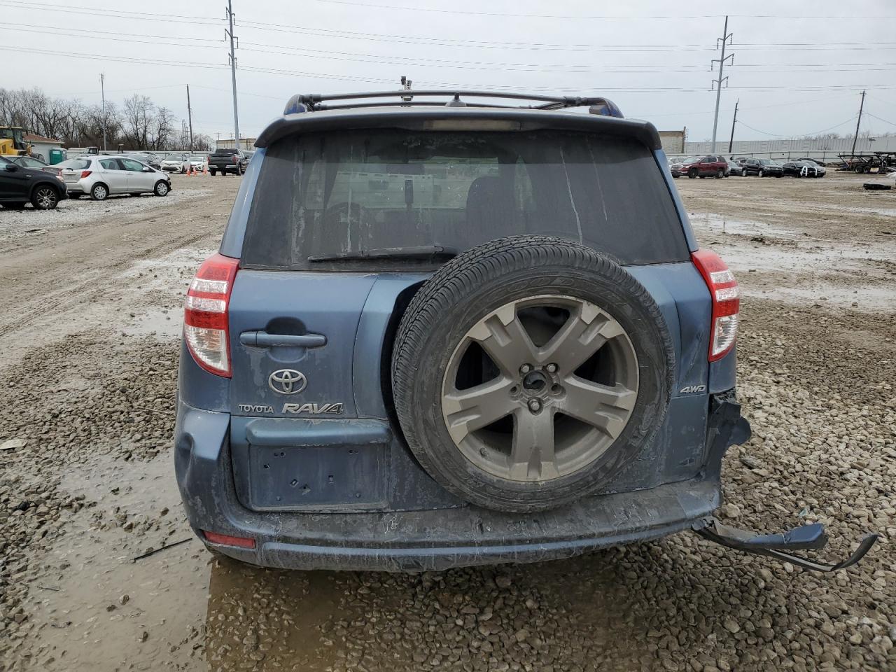 2010 Toyota RAV 4 VIN JTMRF4DV6AD034554 Copart auction photo, front end / rear end damage thumbnail 6