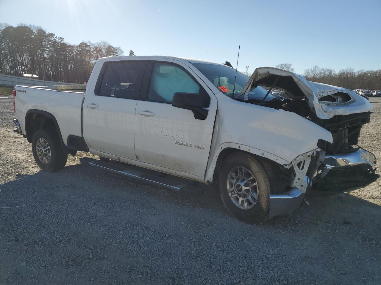 2022 Chevrolet Silverado VIN 1GC4YNE72NF277136 Copart auction photo, front end damage thumbnail 4