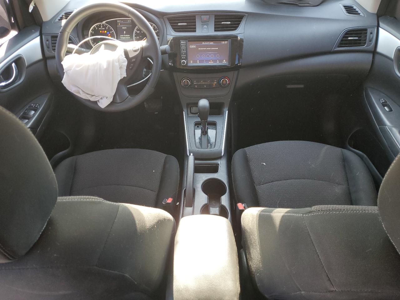 2019 Nissan Sentra VIN 3N1AB7AP2KY455754 Copart auction photo, side / front end damage thumbnail 8