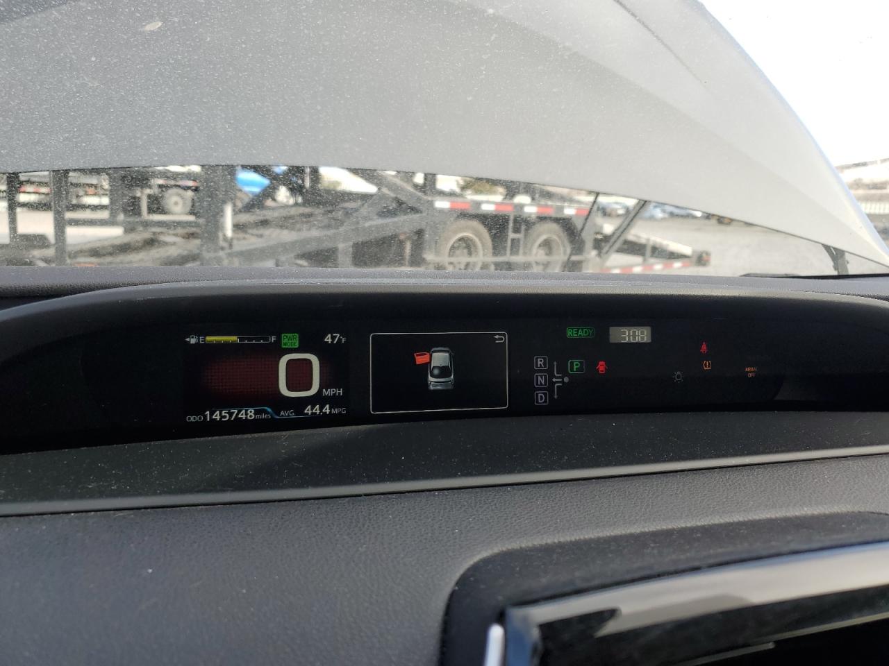 2017 Toyota Prius VIN JTDKBRFU6H3039767 Copart auction photo, all over damage thumbnail 9