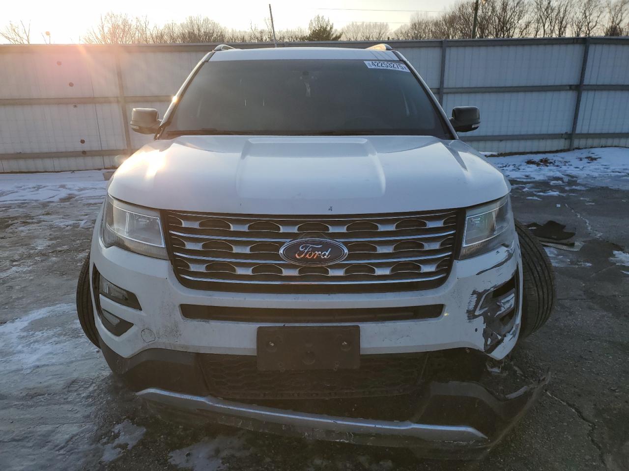 2016 Ford Explorer VIN 1FM5K8D88GGD18900 Copart auction photo, front end damage thumbnail 5