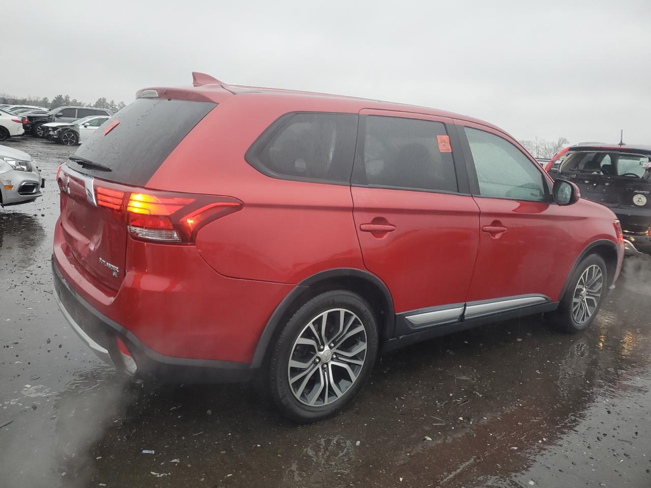 2018 Mitsubishi Outlander VIN JA4AD3A36JZ040917 Copart auction photo, rear end / front end damage thumbnail 3