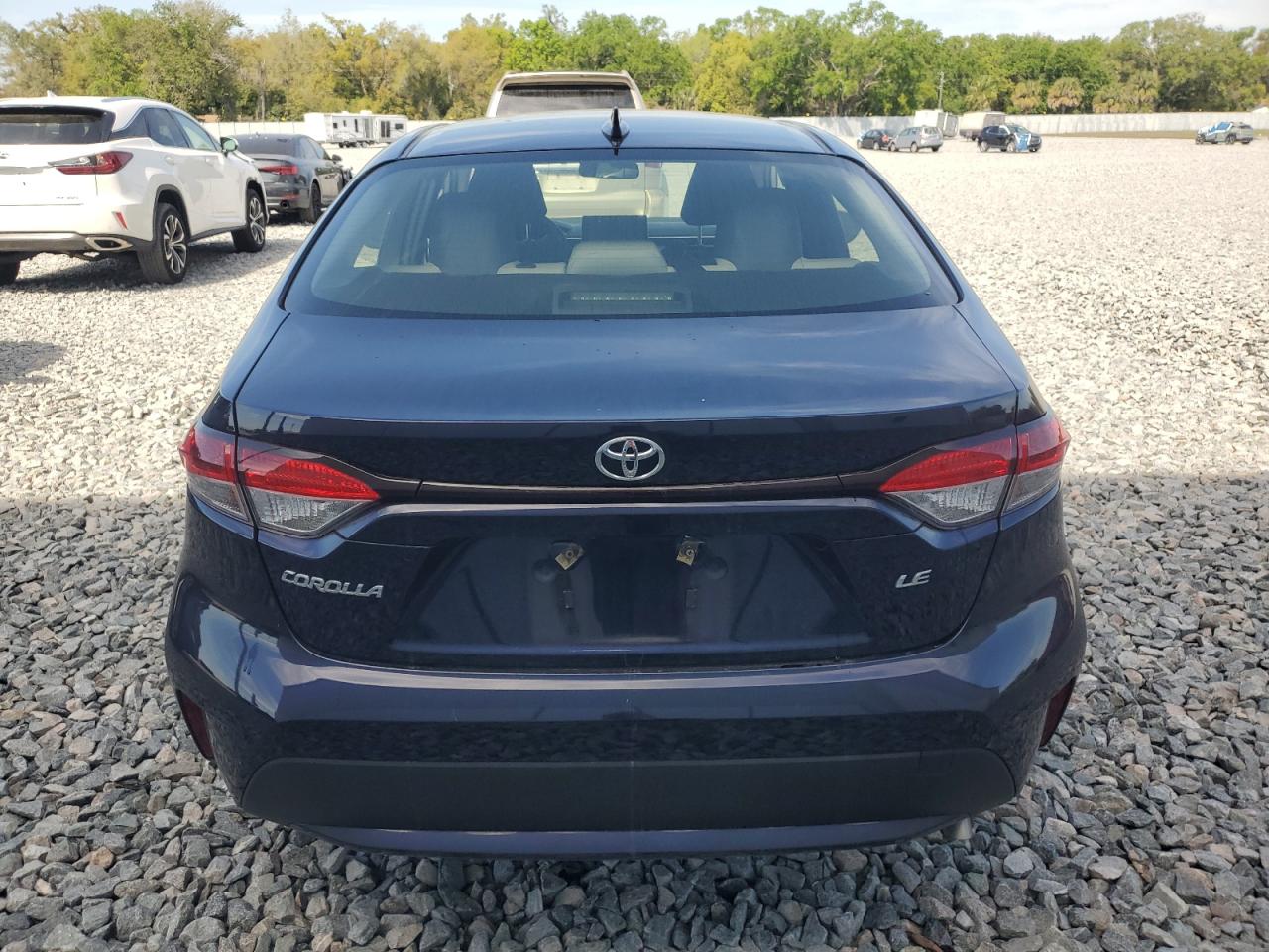 2020 Toyota Corolla VIN JTDEPRAE4LJ082328 Copart auction photo, all over damage thumbnail 6