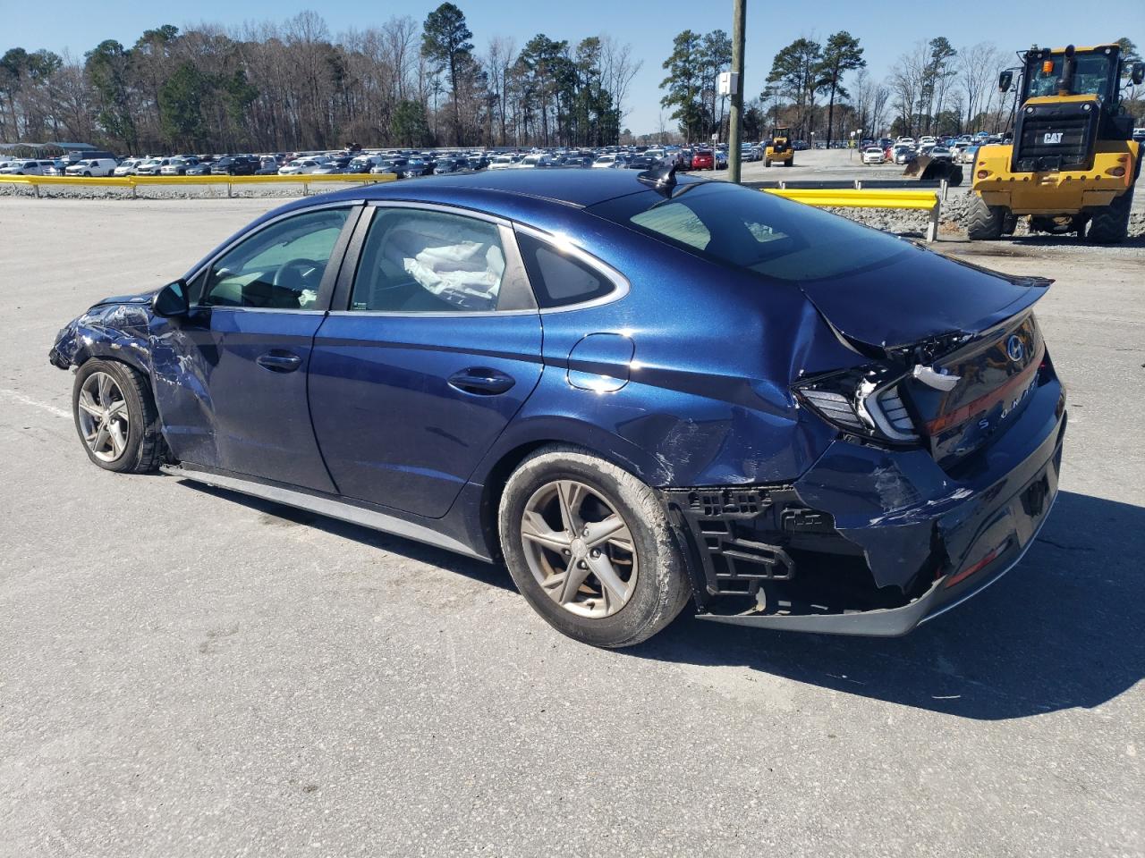 2021 Hyundai Sonata VIN 5NPEG4JA4MH065989 Copart auction photo, front end damage thumbnail 2